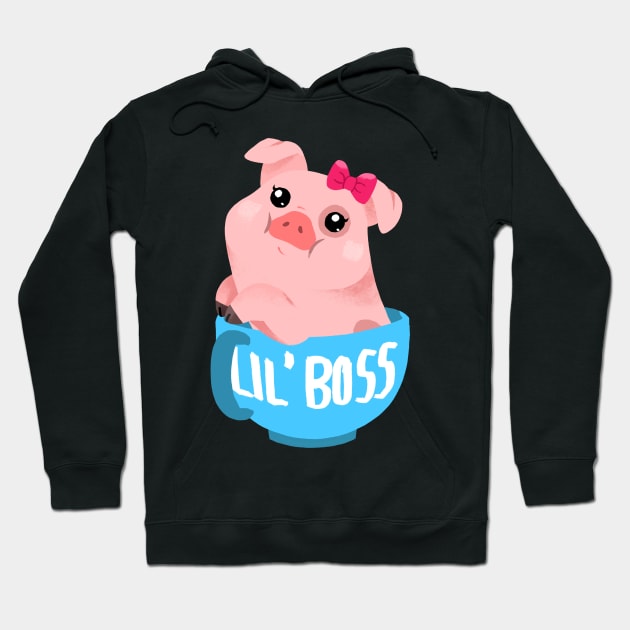 Lil Waddles Hoodie by EstherKim